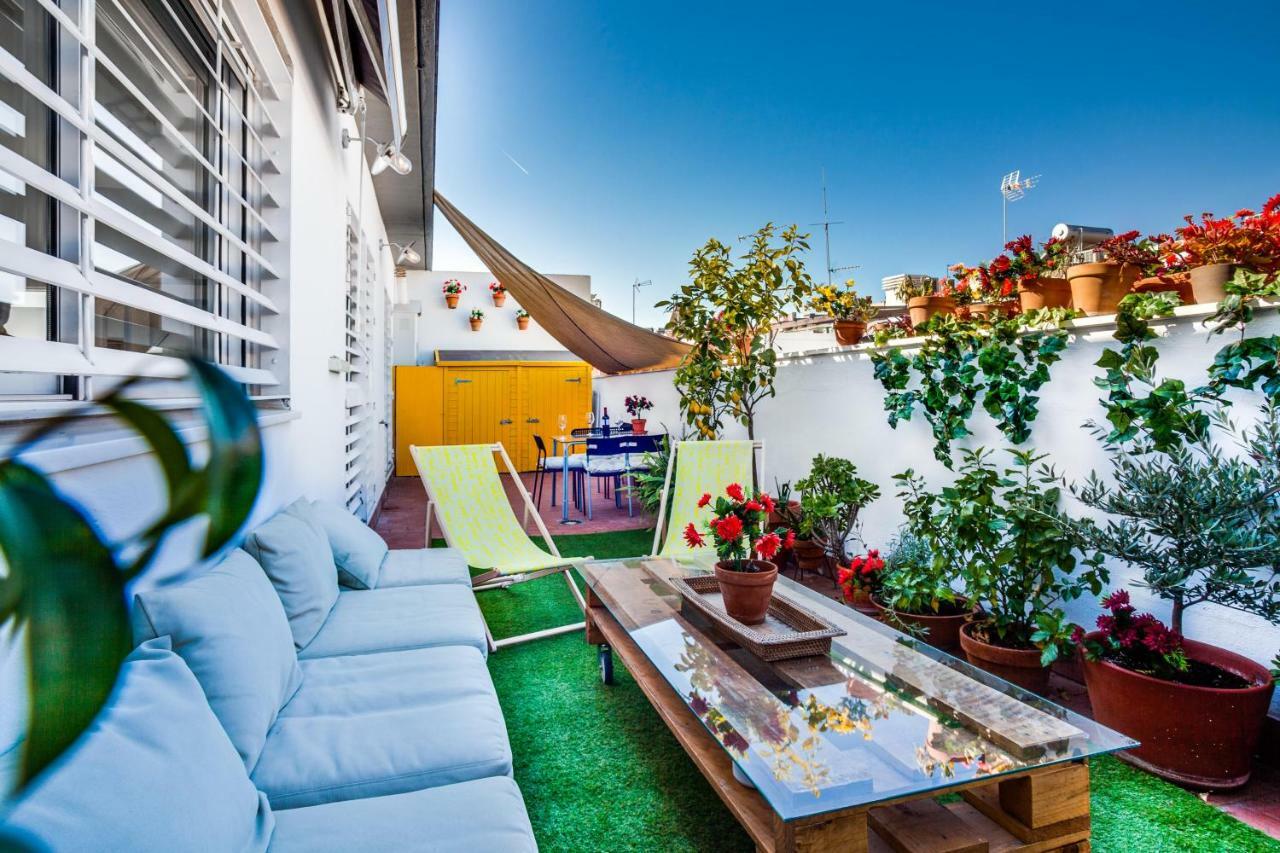 Encantador Ático y Terraza VFT/SE/02858 Sevilla Exterior foto